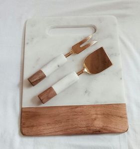 Luxury home accessories gourmet platter tray premium food display <b>board</b> stylish kitchen serving tray modern marble decor - Product Image 4