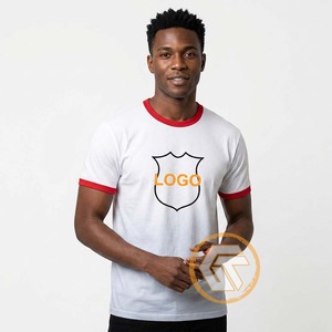 T-shirt en molleton 100 % coton Alpha pour fraternité, haute qualité, respirant, séchage rapide, manches courtes, coupe régulière, col rond, couleur unie - Product Image 2
