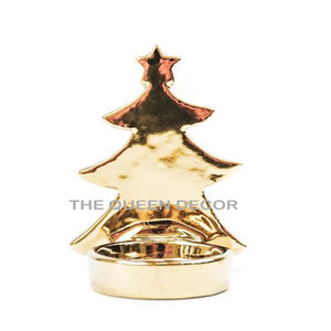 Christmas Creative Lron Hollow Candle Holder Merry Christmas Decoration Blank Sublimation Ornaments Decorations Gifts - Product Image 2