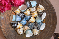 Tasse à thé en céramique marron de fabrication indienne pour la maison, la cuisine, l'hôtel, le restaurant, prix de gros, tasse à café et à thé