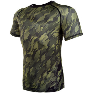 <b>Men's</b> Athletic <b>Compression</b> T <b>Shirt</b> Short Sleeve Moisture Wicking Stretch Workout Running Sports Performance Top - Product Image 2