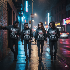 Sudadera con capucha 2026 New Rex Fit Sports Premium personalizada con estampado DTG, lavado ácido, OEM, forro polar grueso, estilo urbano, con cremallera completa - Product Image 2