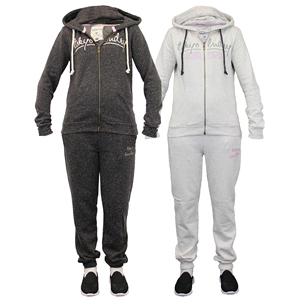 Cotton tracksuit set for <b>women</b> casual wear gym outfit with zipper <b>jacket</b> and slim fit jogger pants - Product Image 5