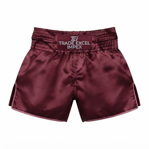 Pantalones Cortos de Muay Thai Personalizados Trade Excel Impex 100% Poliéster, Nuevo Diseño con Logotipo Impreso en la Parte Delantera, Elásticos, Ecológicos y de Secado Rápido - Product Image 5