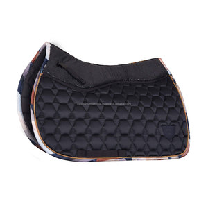 Almohadillas de Montar a Caballo de Estilo Occidental de Alta Calidad, Diseño Personalizado, Servicio de Fábrica OEM, Material de Satén, Equipo de Protección para Caballos - Product Image 3