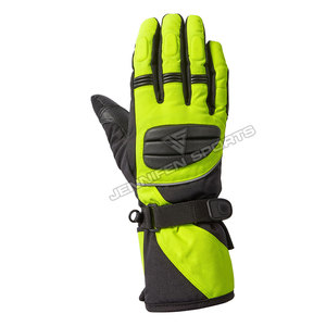 Hot Sales Anti-slip Motorcycle Riding Glove Corduroy Fabric&Genuine Leather Full Finger Anti-<b>Vibration</b> Tactical Sports Gloves - Product Image 2