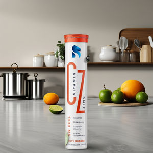 1000mg Impulso inmunológico Vitamina C + Zinc Zesty Sabor a naranja Elderberry Rosehip Acerola Cherry 20 cápsulas en polvo para adolescentes - Product Image 2