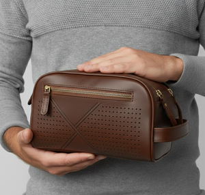 Sacs de voyage personnalisables avec lettres, sacs de toilette à poignée, sacs de maquillage multifonctionnels de grande capacité, sacs de rangement pour hommes - Product Image 1