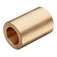 Douille de guidage à bride en laiton sur mesure, palier à manchon en bronze à paroi mince, petite taille, composants de remplacement pour machines et quincaillerie - Product Image 3