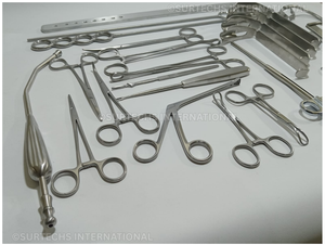 Surtechs Manual Tonsillectomy Adenoidectomy ENT Surgical Instruments Set 27 Pcs CE Certified Class I 1 Year Warranty <b>Model</b> - Product Image 5