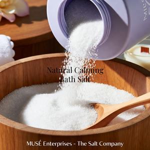 Sal de Baño Natural del Himalaya Mezclada con Aceites de Menta y Eucalipto, Tallada para un Retiro de Spa Refrescante y Relajante - Product Image 3