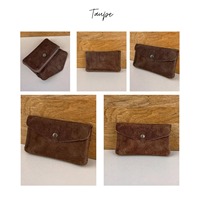 Dompet Koin Kulit Sapi PU Motif Hewan Lucu Dompet Kulit Mini Dompet Koin Kulit