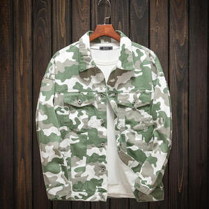 Chaqueta vaquera de mezclilla para hombre, talla grande, estampada, tie-dye, estilo camionero, lavada, para primavera y exteriores, Haus Industries - Product Image 6