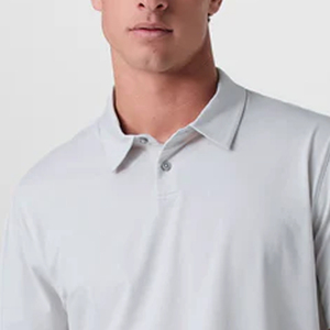 Men Fashionable Casual T Shirt Relaxed Fit Street Style OEM Service Design Men T Shirt With Turn <b>Down</b> Collar Outdoor Design 2026 - Product Image 2