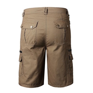 <b>Top</b> Trending Men Solid Cargo Shorts Breathable Eco-Friendly Quick Dry Washable Casual Style Canvas Fabric New Arrival - Product Image 4
