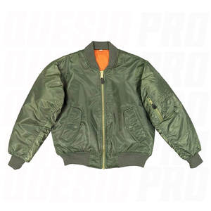 Blouson aviateur réversible pour pilotes de chasse, manteau tactique décontracté et isolé, veste d'extérieur chaude d'hiver style aviation pour hommes - Product Image 3