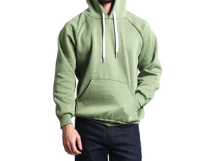Hoodie homme surdimensionné de qualité supérieure, respirant, avec fermeture éclair, 100% coton, broderie personnalisée - Product Image 1