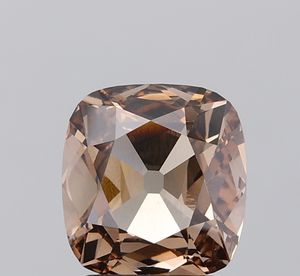 Diamante de Laboratorio de Corte Antiguo de 1.76ct, Color Marrón Fantasía, VS1, Diamante de Laboratorio Suelto de Corte Antiguo, Diamante Vintage para Anillo de Compromiso - Product Image 3
