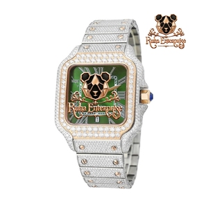 Premium Quartz Jewelry <b>Watch</b> with Detailed Stone Placement, Refined Steel Housing and Metal Link Band. - Product Image 6