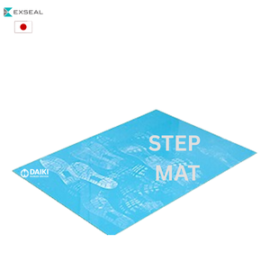 EXSEAL Japan Blue STEP MAT Adhésif qui élimine plus de 90 % des poils et de la poussière des semelles de chaussures, matériau en uréthane durable et réutilisable 3mm/6mm - Product Image 5