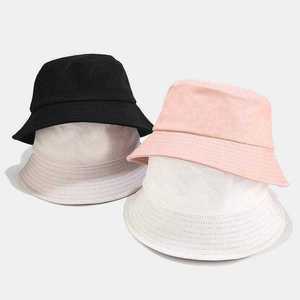 Visera de Sol de Alta Calidad Personalizada para Mujer, Gorros de Pescador de Corduroy con Logotipo Bordado e Impreso Personalizado - Product Image 1