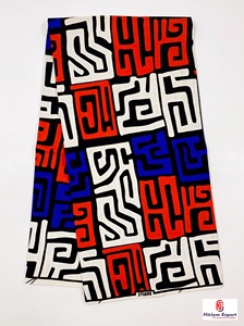 Premium African Ankara Wax Print Cotton Fabric OEM ODM Custom Textile Manufacturer Wholesale Factory Customized Fabric Service - Product Image 2
