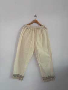 Conjunto de Dos Piezas de Encaje Floral Boho para Mujer, Pijama de Algodón Bordado, Suave y Transpirable, Nueva Llegada - Product Image 6