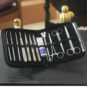 Kit de dissection chirurgical en acier inoxydable de haute qualité, ciseaux, pinces, scalpel, forceps, OEM ODM, usage éducatif et hospitalier - Product Image 2