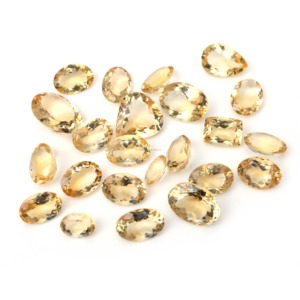 Citrine naturelle de qualité supérieure, pierre précieuse brute faite à la main, taille personnalisée, formes variées avec une belle taille pour la fabrication de bijoux, coupe poire jaune - Product Image 3