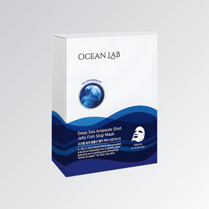 Masque facial EMS Osyeonraep Ocean Lab Deep Sea Ampoule Shot Jellyfish Skip Mask Pack 10 feuilles 1 pochette masque en tissu coréen - Product Image 6