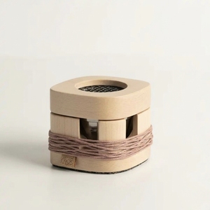 Natural Wood Bakhoor <b>Burner</b> Elegant Bakhoor <b>Burner</b> Wood Aromatherapy Diffuser Incense <b>Burner</b> Catalytic Fragrance Incense <b>Burner</b> - Product Image 1