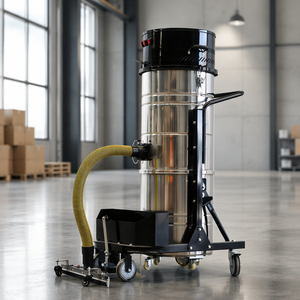 <span class=keywords><strong>Aspirateur</strong></span> professionnel eau et poussière 5400W, réservoir 100L, silencieux 72dB, commande à un bouton, conception autoportée - Product Image 1