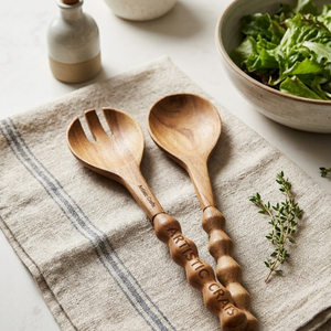 Cuchara de Servir Personalizada de Madera de Acacia Pequeña |   Servidor de Ensalada de Madera Ecológico para Frascos, Miel, Especias y Uso en la Cocina |   Apto para lavavajillas - Product Image 3