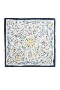 Wholesale Celestial Zodiac Silk <b>Scarf</b> for Women and Girls Luxury Astrology Print <b>Square</b> Head & Neck <b>Scarf</b> Statement Fashion 2026 - Product Image 1