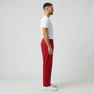 Men's Fleece Sweatpants Oversize <b>Trouser</b> Fleece Jogger Pants Men High Drawstring Waist Winter Sweatpants Mens - Product Image 6