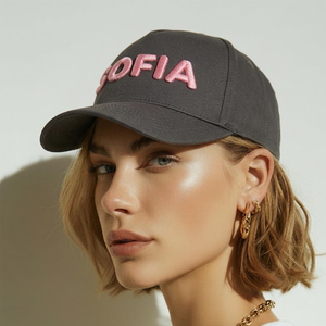 Personalized Embroidered 3D Text Hat Custom Raised Letter Baseball <b>Cap</b> Custom Name Dad Hat Embroidered Logo <b>Cap</b> - Product Image 4