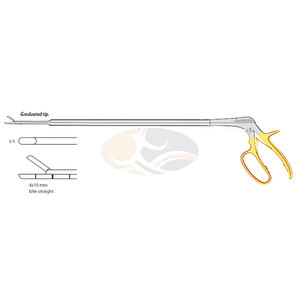 JACKBILLY Ferris Smith Instrumento Quirúrgico Endoscópico, Rongeur para Disco Intervertebral 4x10mm, Recto, de Acero Inoxidable, Graduado - Product Image 4