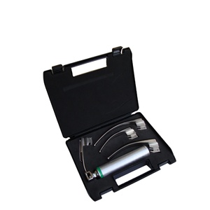 MayoMed Manual Fiber <b>Optic</b> Macintosh Laryngoscope Reusable 4 Blades Intubation Surgical <b>Instrument</b> Diagnostic Laryngoscope CE - Product Image 1