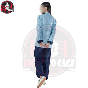 ซัพพลายเออร์ที่ดี บริการ OEM ODM ชุดยูนิฟอร์มกังฟูสำหรับผู้หญิง แบบเรียบง่าย คุณภาพดีที่สุด ชุดกังฟูสำหรับผู้หญิง - Product Image 3