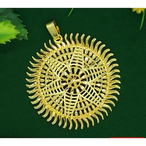 Pendant Charms Dubai Indian Trendy Gold Plated Pendant Jewelry Set Fashion Jewelry Pendant - Product Image 5