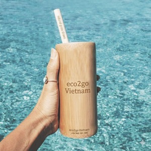 ECO2GO VIETNAM Tendance 2025 Tasse à thé classique en fibre de bambou 350 ml, compatible lave-vaisselle, écologique, faite à la main, 100% naturelle, fabriquée au Vietnam - Product Image 1