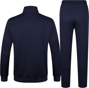 2023 hommes personnalisé pleine fermeture éclair survêtement athlétique décontracté sport Jogging Gym survêtement pour vêtements de football - Product Image 6