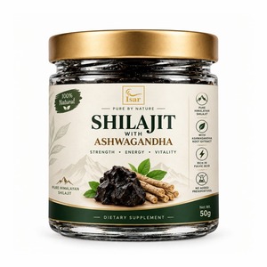 Resina de Shilajit del Himalaya de Alta Potencia 50g con Ashwagandha, Resina de Shilajit 100% Natural de la India para Apoyo Energético y de Resistencia - Product Image 2