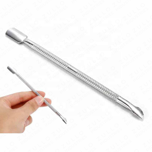 Herramienta de Acero Inoxidable para Cutículas, Color Personalizado OEM, para Manicura y Pedicura, Uso en Salón, Marca Privada - Product Image 6