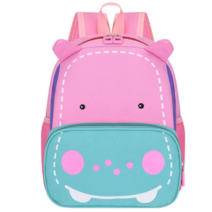 Zainetto per bambini unisex leggero e resistente di grande capacità cartone animato simpatico colore animale corrispondente - Product Image 6