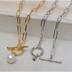 Ensemble de chaîne épaisse en argent S925, collier tendance avec pendentif, bijoux pour hommes et femmes 3905 - Product Image 1