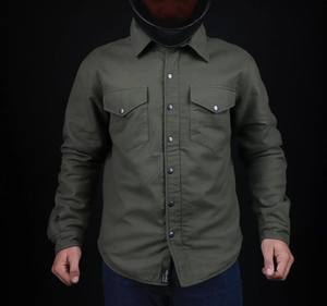 Camisa Táctica de Franela para Motocicleta, Protección Contra el Viento en Invierno, Diseño Preparado para Equipamiento de Seguridad y Viajes por la Ciudad - Product Image 3