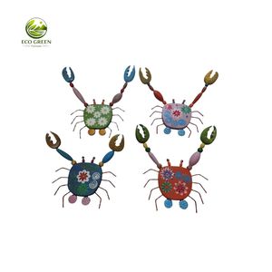 Arte de Pared de Peces de Madera Pintado a Mano, Escultura de Animales Marinos Coloridos, Arte Decorativo Ecológico con Protección UV - Product Image 3