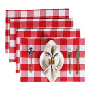 Mantel Individual de Mesa de Algodón y Lino Ecológico, Decorativo, Fabricante OEM, Venta al Por Mayor - Product Image 6