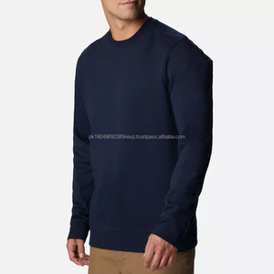 Venta al por mayor 100% sudaderas de algodón para hombre logotipo impreso personalizado cuello redondo grueso invierno sudaderas con logotipo personalizado sudaderas con capucha - Product Image 2